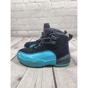 Nike Air Jordan Retro 12 Gamma Blue Basketball Shoes Boys Size 11